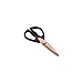 Farberware Titanium Kitchen S with Black Handles Shear, 8.2 x 3.5 x 0.5 inches, Copper
