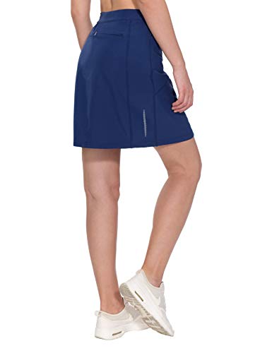 image for Little Donkey Andy Women's Athletic Skort Build-in Shorts with Pockets