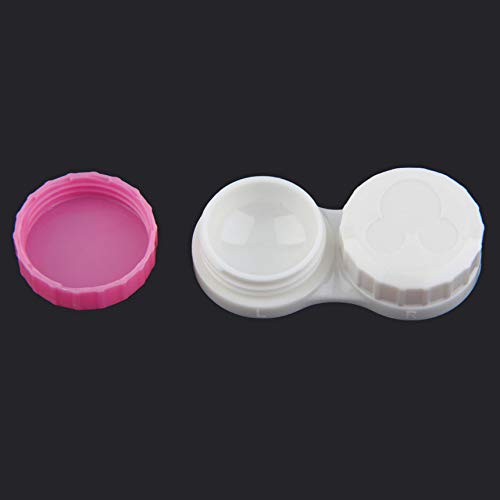Robincure Plastic Mini Contact Lens Case Outdoor Travel Contact Lens Holder Container