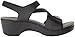 Dansko Women's Shari Flat Sandal, Black Full Grain, 40 M EU (9.5-10 US)