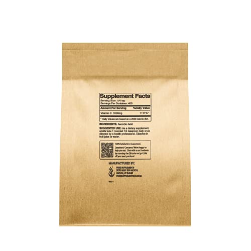 Pure Vitamin C Powder 1 Lb Eco Friendly Packaging Ascorbic Acid Diy Skin Care Antioxidant Pricepulse