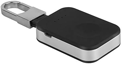 WETERS Wireless Apple Watch Charger, Portable Magnetic Emergency 950mAh Power Bank with Keychain Hook for Apple Watch Series 1 2 3 4