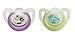 NUK Newborn Puller Pacifier in Assorted Colors and Patterns, 0-2 Months(pack of 2)