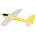 Wenasi Throwing Glider Inertia Plane Foam Aircraft Toy Hand Launch Airplane Model Outdoor Sports Toy for Kids Children Boy Girl as Gift (Yellow)
