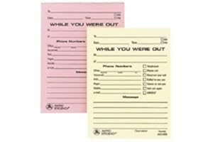 While You were Out Pads