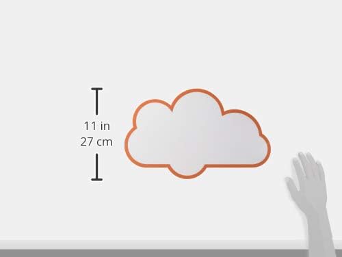Maul Moderation Cards Cloud, 270 x 430 mm, 150 g/m² Paper, White, 20 Pieces, red - Image 3