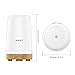 AUKEY Essential Oil Diffuser, 100ml Frosted Glass Ultrasonic Diffuser for Aromatherpay with Color Changing LED Lights and Auto Shut-off