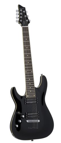 Schecter C-7 Standard Electric Guitar Left Handed - Black