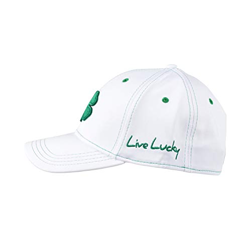 Black Clover Fitted Hat - Premium Clover #16 - Small/Medium (608938654755)