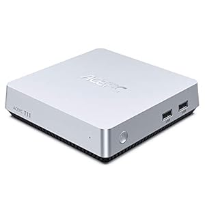 ACEPC T11 Windows 10 Pro Mini PC, 4GB Ram 64GB eMMC Intel Atom x5-Z8350 Fanless Mini Computer with HDMI and VGA Ports…