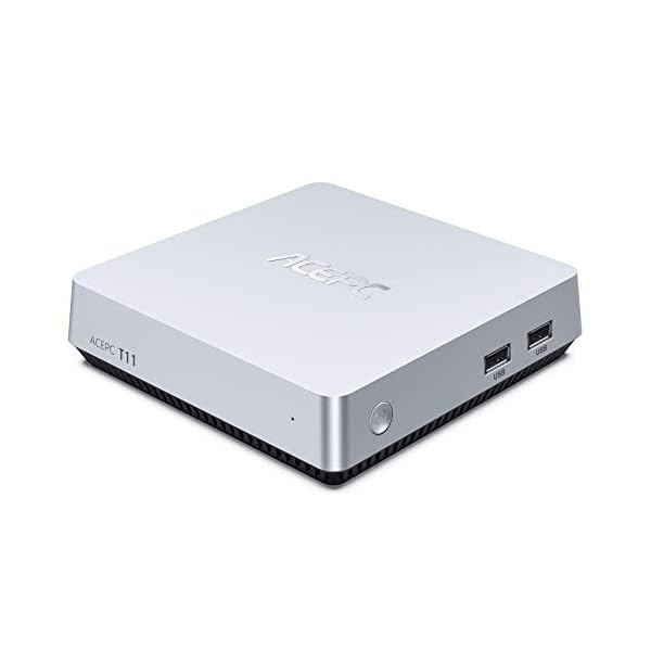 ACEPC-T11-Windows-10-Pro-Mini-PC-4GB-Ram-64GB-eMMC-Intel-Atom-x5-Z8350-Fanless-Mini-Computer-with-HDMI-and-VGA-Ports-Gigabit-Ethernet-Dual-Band-WiFi-BT-42-4K-HD-Graphics-VESA-Mount ACEPC T11 Windows 10 Pro Mini PC, 4GB Ram 64GB eMMC Intel Atom x5-Z8350 Fanless Mini Computer with HDMI and VGA Ports…