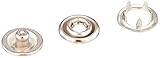 Gripper Snaps Bonus Pack 3/8 Inch 15/Pkg-Nickel