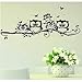 Clearance! Willtoo Kids Vinyl Art Cartoon Owl Butterfly Wall Sticker Decor Home Decal
