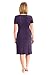 Kindred Bravely The Angelina Ultra Soft Maternity & Nursing Nightgown Dress (Eggplant, Large)