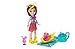Polly Pocket - Zip 'n Splash - Color Change - LILA