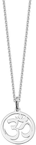 Silver Om Symbol Pendant | Hersey & Son Silversmiths