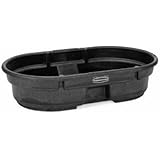 Rubbermaid Commercial FG424300BLA Structural Foam Stock Tank, 50 Gallon Capacity