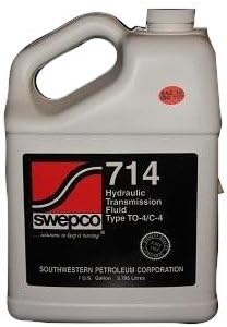 Swepco 714 Hydraulic Transmission Fluid Type TO-4/C-4 30wt. Gal.