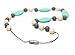 Silicone Teething Necklace - 12 Color Choices - Baby Safe for Mom to Wear - BPA-Free Beads to Chew - Stylish & Natural