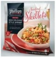 Phillips Foods New Orleans Style Shrimp Skillet Meal, 7.88 Pound -- 16 per case.
