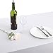 16-Pack Rectangle Plastic Tablecloth - Premium Rectangular Table Cloths Table Covers 54