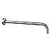 KES Bathroom Replacement Shower Arm with Flange 15-Inch ROUND Extra Length, Brushed Nickel, PSAN2-BS