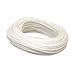 Katzco Nylon Rope Twisted Solid Braided - 1 Roll of 3/8 Inch x 50 Feet Rope - for Camping, Sports and Outdoors, Construction, Moving, Furniture, Towing, Wheels and Axles, Boat Docks, and Fishing