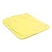 EverOne Isolation Gown Fluid Resistant - Full Back, Yellow (Case of 50)