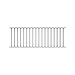 YardSmart® 73012424 Select Rail Square Bal Vinyl Railing, 8' x 36', White