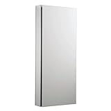 KOHLER K-2913-PG-SAA Catalan Mirrored Cabinet with 107° Hinge, 1, Satin Anodized Aluminum