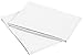 Amazon Brand - Pinzon 500-Thread-Count Pima Cotton Sateen Pillow Cases - Set of 2, King, White