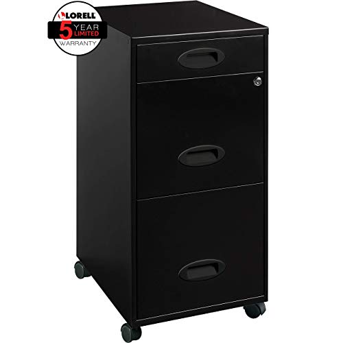 Lorell LLR17427 SOHO Mobile Cabinet, Black (Renewed) - Thumbnail 7