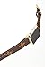 GOKE Brown Flower LV Printed Luxury PU Vegan Leather Watch Band Strap Compatible for 42mm Apple Watch Series 3 2 1 (Brown Flower 42mm)