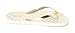 Michael Kors Womens Signature Flip Flops Gold Size 10