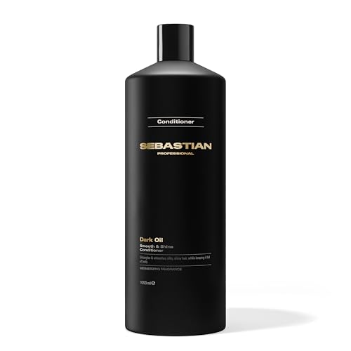 SEBASTIAN PROFESSIONAL DARK OIL – Schwereloser Conditioner für alle Haartypen – mit Jojoba- und Arganöl – intensive Anti-Frizz Haarpflege für geschmei
