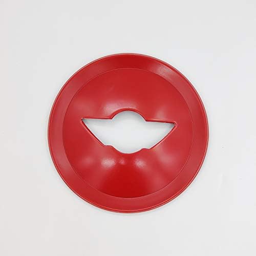 ABS Plastic Steering Wheel Decoration Frame Trim Cover for Mini Cooper R55 Clubman R56 Hatchback R57 Covertible R58 Coupe R59 Roadster R60 Countryman R61 Paceman (Red)