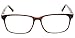 Glassesshop Retro Optical-Quality RX-Able Eyeglasses Rectangle Eyewear Frame-Brown