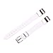 Aottom Compatible for Fitbit Alta Bands Leather, Fitbit Alta HR Leather Band for Women Men Sport Wristband Metal Buckle Bracelet Replacement Bands for Fitbit Alta/Fitbit Alta HR Fitness Tracker, White