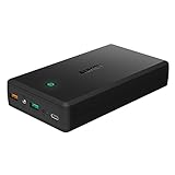 AUKEY USB C Power Bank 30000mAh, Portable Charger with Quick Charge 3.0, Battery Pack Compatible with Nintendo Switch, iPhone Xs/XS Max, Samsung