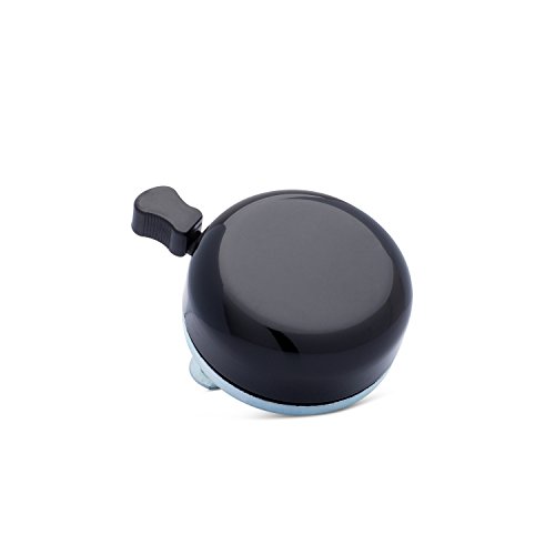 Classic bicycle bell by kickstand cycle works - black