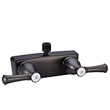Dura Faucet (DF-SA100L-VB) Designer RV / Motorhome Shower Faucet Valve Diverter - Venetian Bronze Finish- For: Recreational Vehicle, Motor Home, Travel Trailer, Camper, Fifth (5th) Wheel, Towable