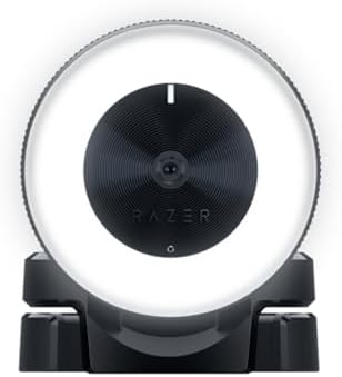 Razer kiyo streaming camera with ring lighting (usb webcam, hd