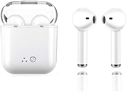 Wireless Bluetooth Headset, in-Ear Headphones Stereo Headphones with Microphone and Charging Case，Compatible with Apple Airpods Android/iPhone
