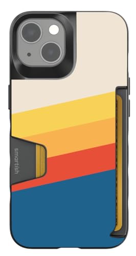 Smartish - Retroish Stripes - iPhone 13 Wallet Case - Wallet Slayer Vol 1 [Slim…
