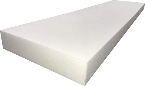 Amazon Com Foamtouch High Density Custom Cut Upholstery Foam Seat Cushion 6 Inch Thick By 27 Inch Wide By 70 Inch Long Arts Crafts Sewing
