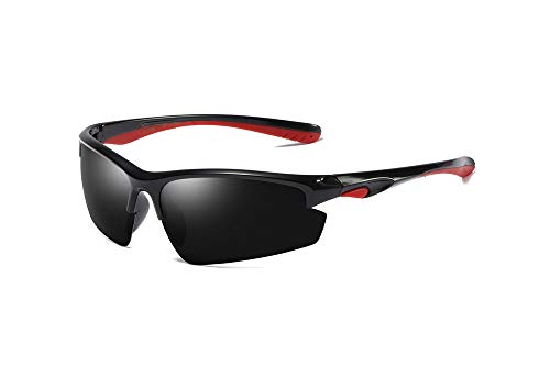 Sonnenbrille Ultraleichte Rahmen Langlebige Und Leicht Zu Reinigende HD-Polarisationsbrille Sportbrille Mit PC TAC…