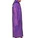 Alotpower Compact Raincoat Lightweight Poncho with Drawstring Hood and Sleeves for Fishing or Camping,Purple