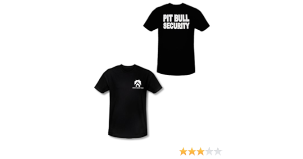 pitbull security shirt