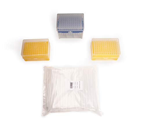 Micropipette Complete Starter Kit Set 0.5-10ul, 10-100ul, 100-1000ul, 1-10ml Single Channel with Tips Box/Packet and Pipette Carousel Stand by Microlit - Thumbnail 3