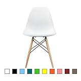 2xhome - DSW Molded Plastic Shell Bedroom Dining